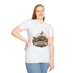Coffee Cup T-Shirt Unisex— Retro Coffee Logo Tee