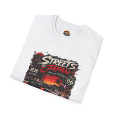 Streets of Japan Graphic Tee Unisex — Vintage Night Racing Japan T-Shirt