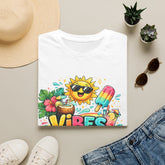 Summer Vibes T-Shirt Unisex — Sunny Popsicle Tropical Graphic Tee
