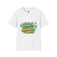 T-Shirt — “I Should Have Bought It When It Was Only 10,000!” Unisex Funny Investment Meme Tee