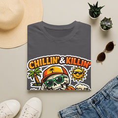 Chillin' & Killin' Skull Tee — "Dead Inside" Summer Vibes Unisex T-Shirt