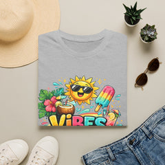 Summer Vibes T-Shirt Unisex — Sunny Popsicle Tropical Graphic Tee