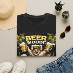 I'm In A Beer Mood  Unisex T-Shirt — Funny Beer Drinking Graphic Tee