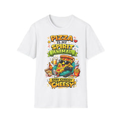 Pizza Is My Spirit Animal Unisex T-Shirt — Funny Pizza Lover Tee